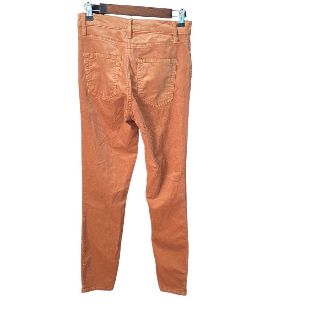 Loft gold brown corduroy high waist jeans - Picture 3 of 6
